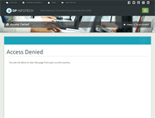Tablet Screenshot of dpinfotech.net